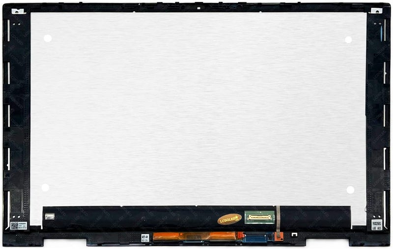 LCDOLED Replacement for HP Envy x360 15-ew 15t-ew 15-ew0013dx 15-ew0023dx 15-ew0797nr 15.6 inches FHD 1920x1080 IPS LCD Display Touch Screen Digitizer Assembly Bezel with Board Silver (Non-OELD) Silver 1920x1080 (NON-OLED) - Image 2